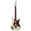 Charvel Super-Stock So-Cal Style 1 HSH FR Relic Gülağacı Klavye Aged Arctic Elektro Gitar