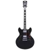Dangelico DAPDCBLFCS Premier DC Black Flake Elektro Gitar