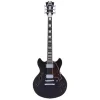 Dangelico DAPMINIDCBLFCS Premier Mini DC Black Flake Elektro Gitar
