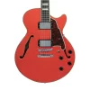 Dangelico DAPSSFRCSCB Premier SS Fiesta Red Elektro Gitar