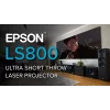 Epson EH-LS800 4000 Lümen Süper Ultra Kısa Mesafe Android Lazer 4K Projeksiyon Cihazı