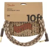 Fender 10 Angled Festival Pure Hemp Brown Stripe Enstrüman Kablosu