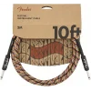 Fender 10 Festival Pure Hemp Rainbow Enstrüman Kablosu
