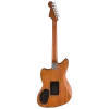 Fender Acoustasonic Standard Jazzmaster Gülağacı Klavye Aged Natural Elektro Akustik Gitar