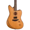 Fender Acoustasonic Standard Jazzmaster Gülağacı Klavye Aged Natural Elektro Akustik Gitar