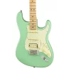 Fender American Performer Stratocaster HSS Akçaağaç Klavye Satin Surf Green Elektro Gitar