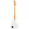 Fender American Ultra Jazz Bass Gülağacı Klavye Arctic Pearl Bas Gitar