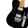 Fender American Ultra Luxe Telecaster Floyd Rose HH Akçaağaç Klavye Mystic Black Elektro Gitar