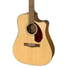 Fender CD-140SCE Dreadnought Ceviz Klavye Hard Case Dahil Natural Elektro Akustik Gitar