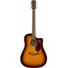 Fender CD-140SCE Dreadnought Ceviz Klavye Hard Case Dahil Sunburst Elektro Akustik Gitar