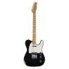 Fender Custom Shop 1959 Telecaster Relic Akçaağaç Klavye Aged Black Elektro Gitar