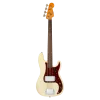 Fender Custom Shop 1963 Precision Bass Journeyman Relic Aged Olympic White Bas Gitar