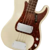 Fender Custom Shop 1963 Precision Bass Journeyman Relic Aged Olympic White Bas Gitar