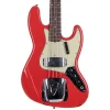 Fender Custom Shop Limited Edition 1964 Jazz Bass Journeyman Relic Aged Fiesta Red Bas Gitar