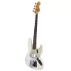 Fender Custom Shop Limited Edition 1964 Jazz Bass Journeyman Relic Aged Olympic White Bas Gitar