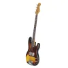 Fender Custom Shop Limited Edition 1966 Precision Bass Heavy Relic Aged Bleached 3 Ton Sunburst Bas Gitar