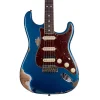Fender Custom Shop Limited Edition 1967 Stratocaster HSS Heavy Relic Aged Aquamarine Metallic Elektro Gitar