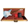 Fender Custom Shop Limited Edition Roasted 50s Stratocaster Lush Closet Classic Faded Aged Daphne Blue Elektro Gitar