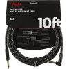 Fender Deluxe Düz/L Uç 3 Metre Siyah Tweed Enstrüman Kablo