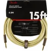 Fender Deluxe Düz Uçlu 4.5 Metre Tweed Kablo