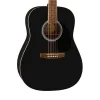 Fender FA-25 Dreadnought Ceviz Klavye Siyah Akustik Gitar