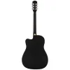 Fender FA-25CE Dreadnought Ceviz Klavye Siyah Elektro Akustik Gitar