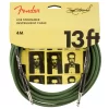 Fender Joe Strummer Pro 4m Drab Yeşil Enstrüman Kablosu