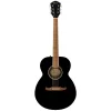 Fender LTD FA-135 Concert Ceviz Klavye Black Akustik Gitar
