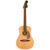 Fender Malibu Player Ceviz Klavye GPG Natural Elektro Akustik Gitar