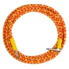 Fender MonoNeon Instrument Cable 10 Angle Orange Kablo