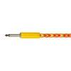 Fender MonoNeon Instrument Cable 10 Angle Orange Kablo