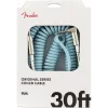 Fender Original Coil Cable Düz/L Uç 9 Metre Daphne Blue Kablo