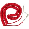 Fender Original Coil Düz/L Uç 9 Metre Fiesta Red Kablo