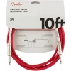 Fender Original Fiesta Red 3 Metre  Kablo