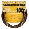 Fender Paramount 10 ft  Acoustic Instrument Cable Brown Kablo