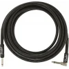 Fender Professional Düz/L Uç 4.5 Metre Siyah Enstrüman Kablo
