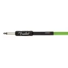 Fender Professional Glow in the Dark Cable 3 Metre Yeşil Kablo