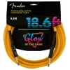 Fender Professional Glow in the Dark Cable 5.5 Metre Turuncu Kablo