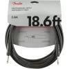 Fender Profesyonel Düz/Düz 5.5 Metre Siyah Gitar Kablo