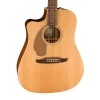 Fender Redondo Player Ceviz Klavye GPG Natural Solak Elektro Akustik Gitar