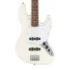 Fender Standard Jazz Bass Laurel Klavye Olympic White Bas Gitar