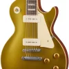 Gibson Custom Shop Murphy Lab 1956 Les Paul Elektro Gitar (Goldtop Ultra Light Aged Double Gold)