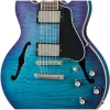 Gibson ES-339 Figured Semi-hollowbody Elektro Gitar (Blueberry Burst)