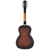 Gretsch G9241 Alligator Round Neck Maun Gövde Two-Color Sunburst Elektro Resonator Gitar