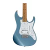 Ibanez AZ2204-ICM AZ Ice Blue Metallic Elektro Gitar Case Dahil