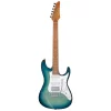 Ibanez AZ22S1F-TXB Transparent Turquoise Burst Elektro Gitar