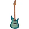 Ibanez AZ24S1F-TXB Transparent Turquoise Burst Elektro Gitar
