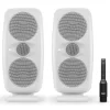 IK Multimedia IP-ILOUD-MTMWMKII2X-IN iLoud MTM MKII Pair Beyaz Stüdyo Monitör Seti Çift (ARC Mikrofonu Dahil)