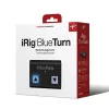 IK Multimedia iRig BlueTurn Işıklı Bluetooth Sayfa Değiştirme / Kaydırma Cihazı (iOS, Android & Mac)