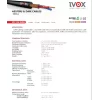 IVOX VD 226 DMX Sinyal Kablosu 120 ohm 2*0,22mm2